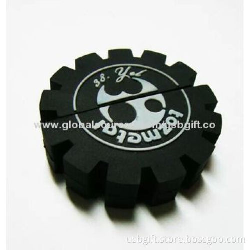 USB Flash, 8GB, Tire Shape, Promotional Gift